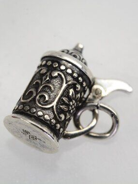VINTAGE SILVER STEIN CHARM